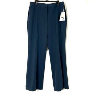 Worthington | Curvy Trouser Teal Blue Career Office Professional Pants NWT 16